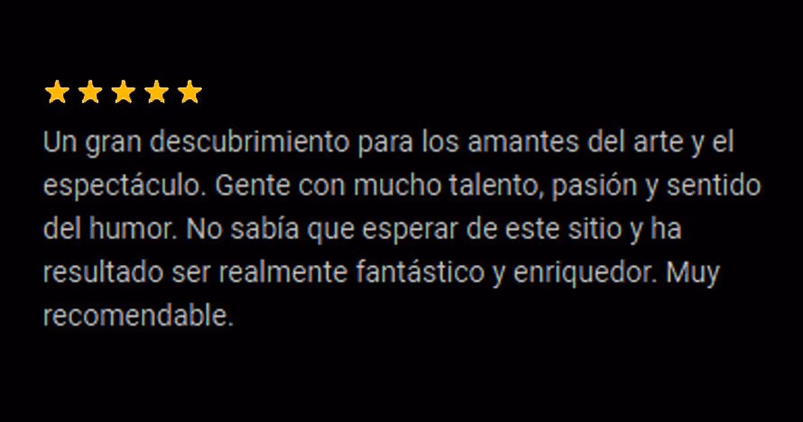 reseña de Vodevil Circus