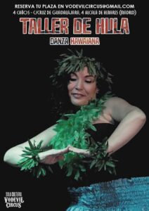 Taller de Danza Hula en Vodevil Circus, Alcalá de Henares