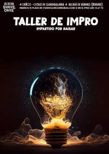 Taller de Impro en Vodevil Circus, Alcalá de Henares (Madrid)