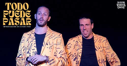 Todo puede pasar, show de impro en Vodevil Circus, Alcalá de Henares