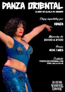 Clases de Danza Oriental en Vodevil Circus, Alcalá de Henares