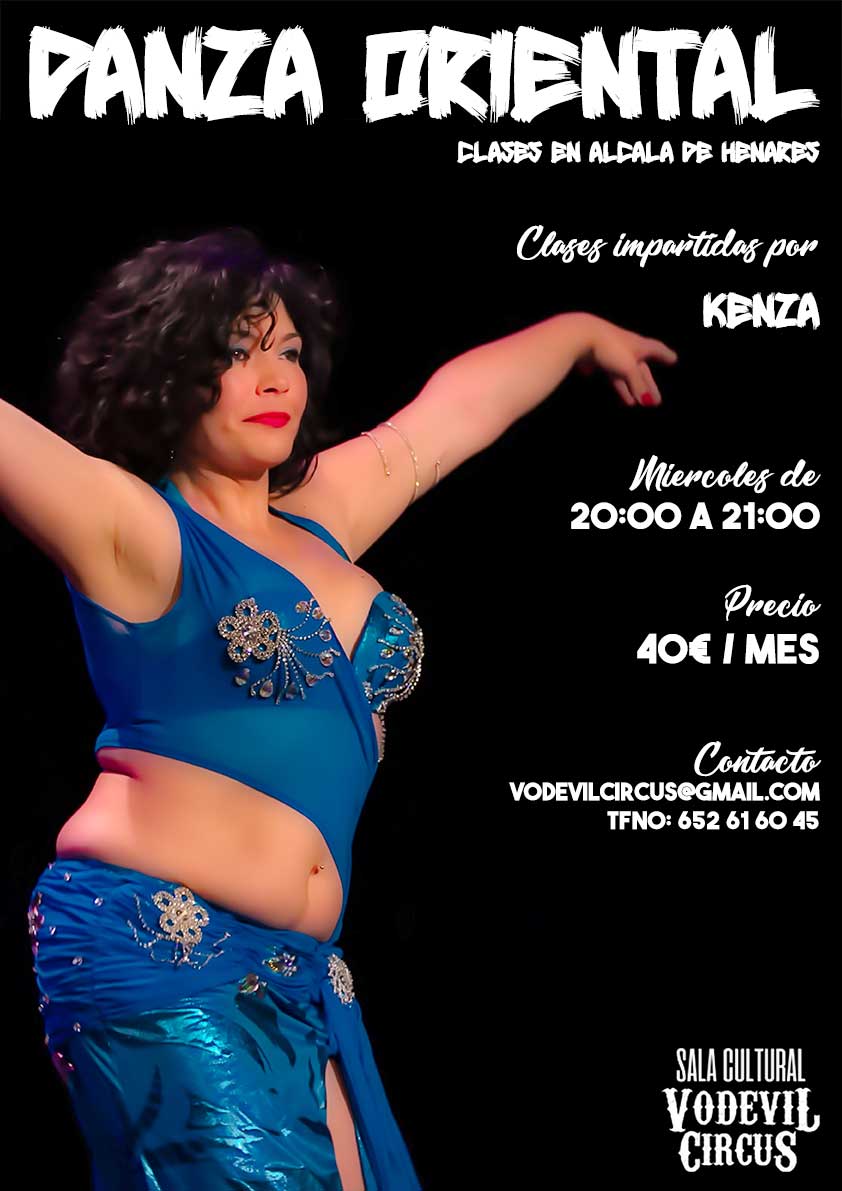 Clases de Danza Oriental en Vodevil Circus, Alcalá de Henares