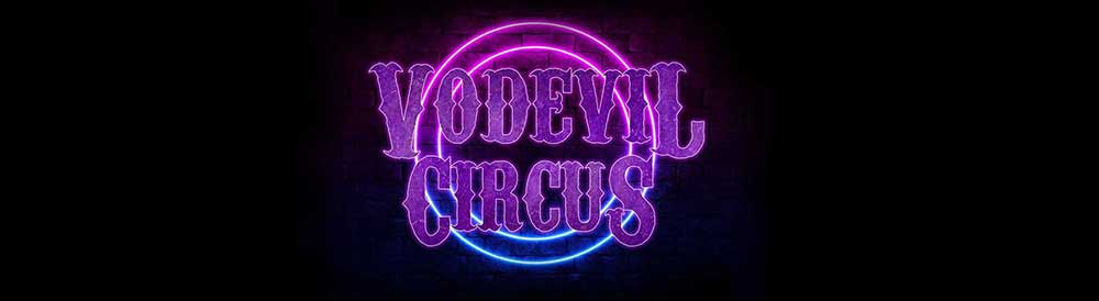 Logo de Vodevil Circus, teatro alternativo en Alcalá de Henares